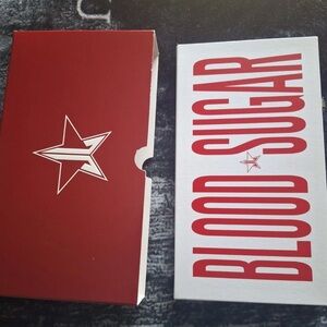 Jeffree Star Blood Sugar Eyeshadow Palette - Red and White